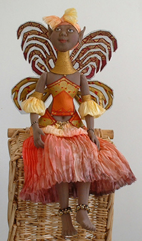 African Fairy, doll pattern by Patti Medaris Culea