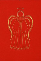 Angel Stitched Card