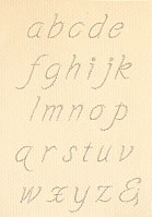 Ornate Alphabet Lowercase for Stitching